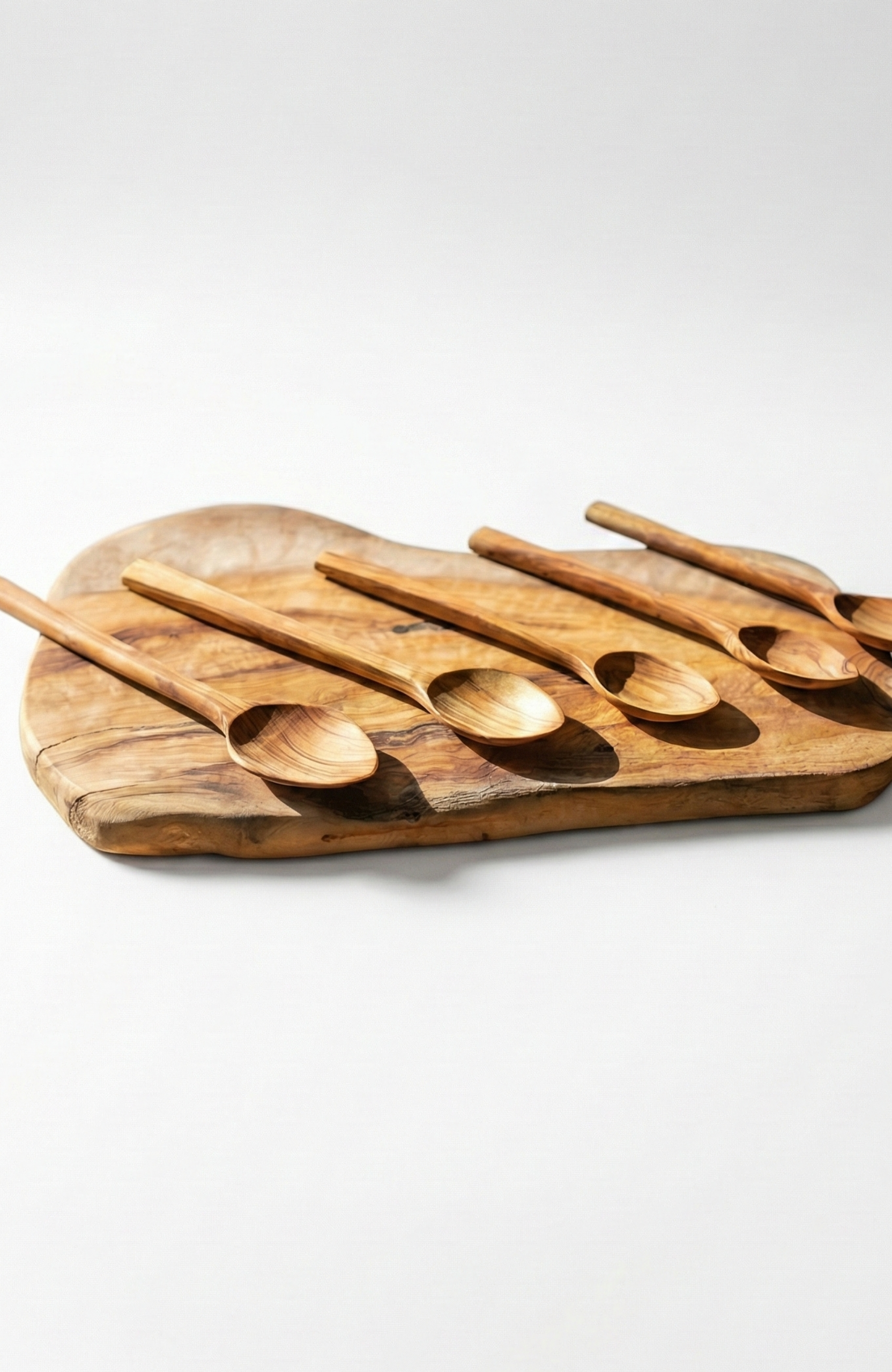 OZP Product Hand Carved Olive Wood Spoons